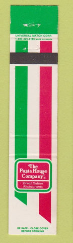 Matchbook Cover - Pasta House Company Italian 12 Strike