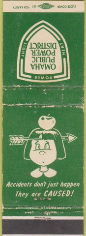 Matchbook Cover - Omaha Public Power District NE