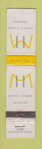 Matchbook Cover - Hotel Maris Acapulco Mexico WEAR 12 Strike
