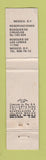 Matchbook Cover - Hotel Maris Acapulco Mexico WEAR 12 Strike