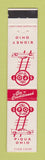 Matchbook Cover - The Spot Restaurant Sidney Piqua OH 12 Strike