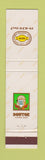 Matchbook Cover - Doutor Coffee Shop Tokyo Japan 12 Strike