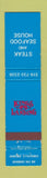 Matchbook Cover - Kings Landing Kingsville ON restaurant 12 Strike