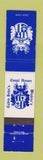 Matchbook Cover - Canal House Cabin John's Winkler's Wilmington DE 12 Strike