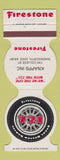 Matchbook Cover - Firestone Tires Knapps Wadsworth OH