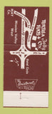 Matchbook Cover - Tortilla Flats Mexican Restaurant Mission Valley CA 30 Strike
