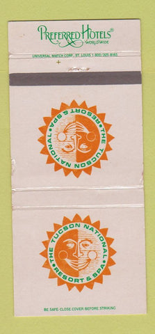 Matchbook Cover - Tucson National Resort Spa AZ WEAR 30 Strike