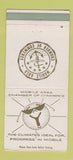 Matchbook Cover - Mobile Area Chamber of Commerce AL 30 Strike