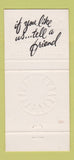 Matchbook Cover - Granada Royale Hometels Hotels 30 Strike