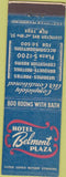 Matchbook Cover - Hotel Belmont Plaza New York City NY