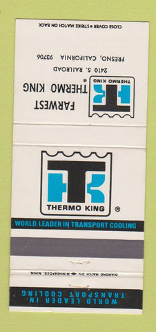 Matchbook Cover - Farwest Thermo King Fresno CA 30 Strike