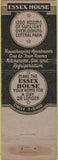 Matchbook Cover - Essex House New York City NY