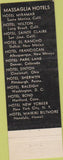 Matchbook Cover - Hotel New Yorker New York City NY