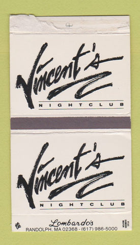 Matchbox - Vincent's Nightclub Lombardo's Radolph MA