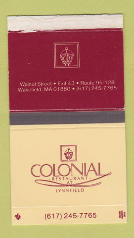 Matchbox - Colonial Restaurant Wakefield MA WEAR