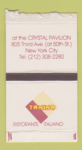 Matchbox - Tonino Ristorante New York City