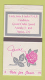 Matchbox - Lady Janie Hauke Grand Outer Gard Atarah Fresno CA Election