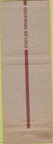 Matchbook Cover - Hotel Pennsylvania New York City NY