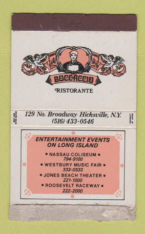 Matchbox - Boccaccio Ristorante Hicksville NY