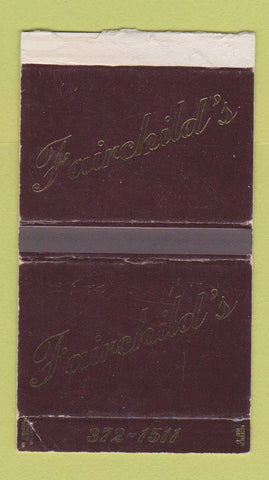Matchbox - Fairchild's WEAR