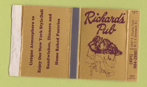 Matchbox - Richard's Pub Greenwich RI