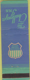 Matchbook Cover - Union Pacific Railroad UPRR Challenger Inn