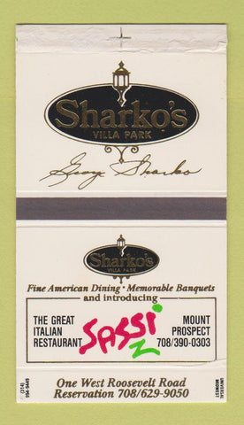 Matchbox - Sharkio's Restaurant Sassi Italian Mount Prospect IL
