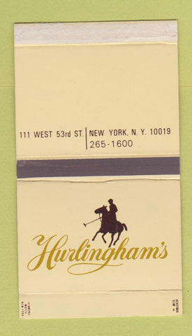 Matchbox - Hurlingham's New York City
