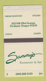 Matchbox - Sammy's Restaurant Bar Portland OR