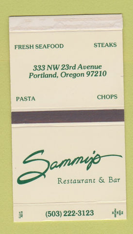 Matchbox - Sammy's Restaurant Bar Portland OR