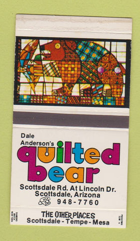 Matchbox - Dale Anderson's Quilted Bear Scottsdale AZ