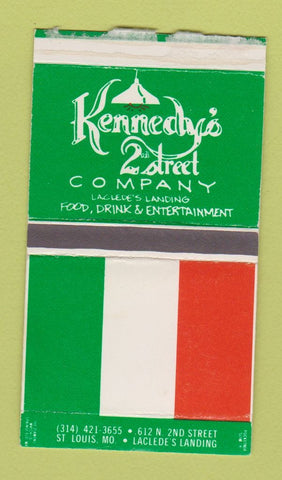 Matchbox - Kennedy's 2nd Street Company Restaurant St Louis MO