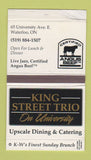 Matchbox - King Street Trio on University Waterloo ON