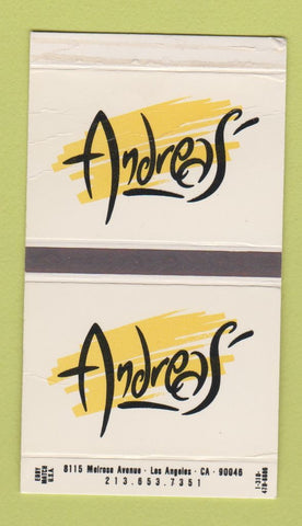 Matchbox - Andreas Restaurant Los Angeles CA