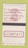 Matchbox - Courtney's Restaurant