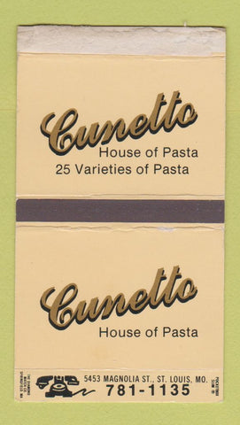 Matchbox - Cunetto Pasta House St Louis MO