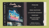 Matchbox - Crazy Horse Steak House Orange County CA Santa Ana
