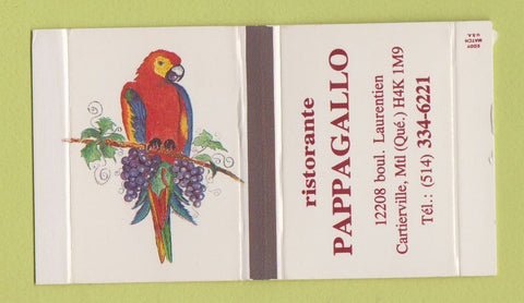 Matchbox - Ristorante Pappagallo Cartierville Montreal QC