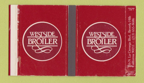 Matchbox - West Side Broiler Beverly Hills CA WEAR