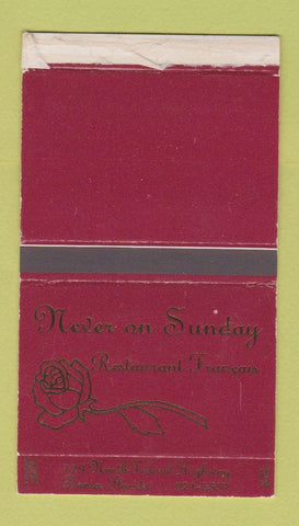 Matchbox - Never on Sunday Restaurant French Dania FL WEAR