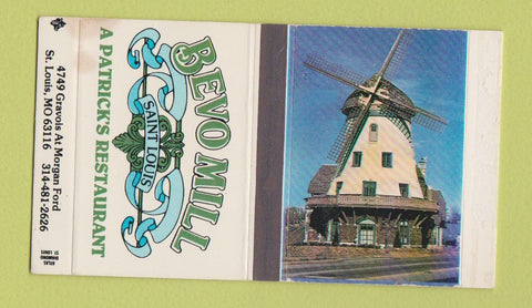 Matchbox - Bevo Mill Restaurant St Louis MO STAINED