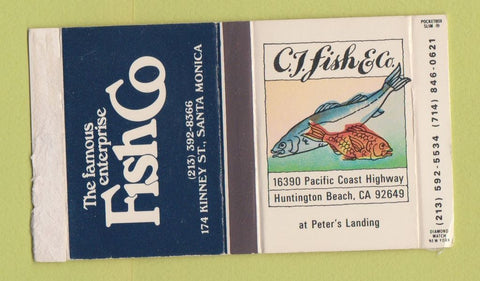 Matchbox - Fish Company FJ Fish Huntington Beach Santa Monica CA