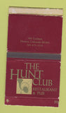 Matchbox - The Hunt Club Restaurant Denver Colorado WEAR