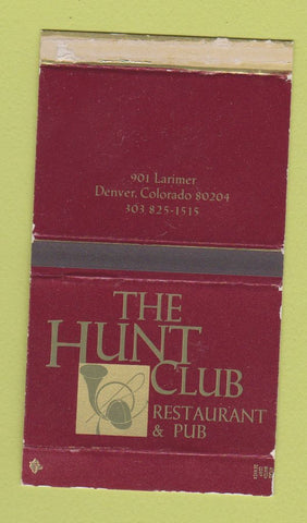 Matchbox - The Hunt Club Restaurant Denver Colorado WEAR