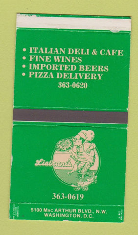 Matchbox - Listrani's Restaurant pizza Washington DC WEAR