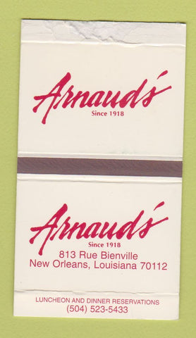 Matchbox - Arnaud's New Orleans LA