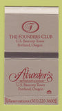 Matchbox - Atwater's Restaurant Portland OR Founders Club