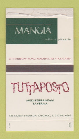 Matchbox - Mangia Trattoria Pizza Chicago IL Kenosha WI Tuttaposto