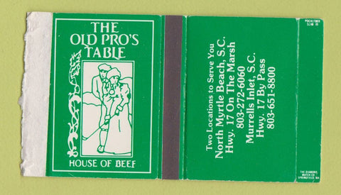 Matchbox - Old Pro's Table Murrells Inlet SC WEAR
