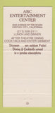 Matchbook Cover - Century City Steak House Century City CA 30 Strike